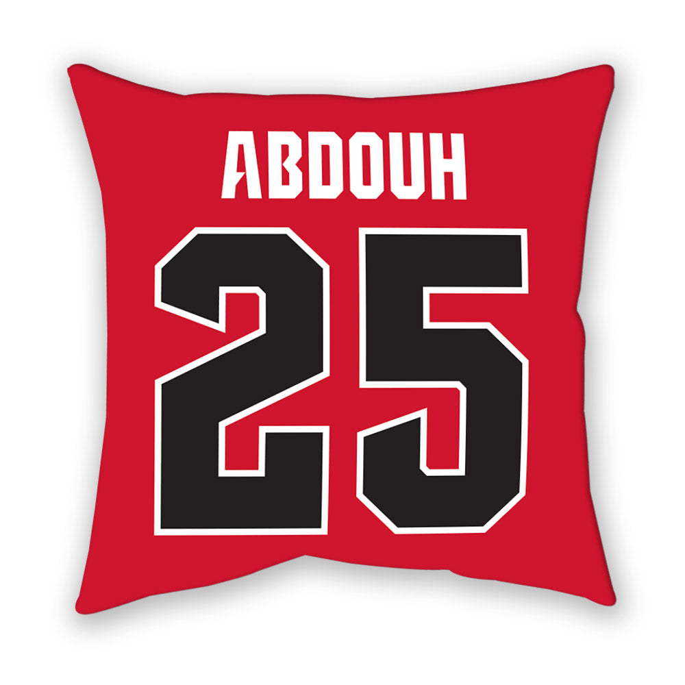 NC State - NCAA Men's Soccer : Adam Abdouh - Pillow-1