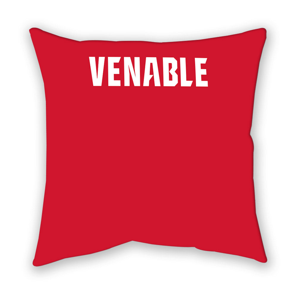NC State - NCAA Men's Cross Country : Will Venable - Pillow-1
