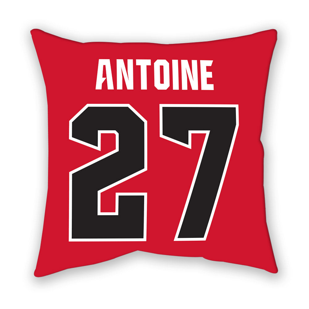 NC State - NCAA Men's Soccer : Nakai Antoine - Pillow-1