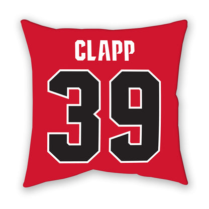 NC State - NCAA Football : Tristan Clapp - Pillow-1