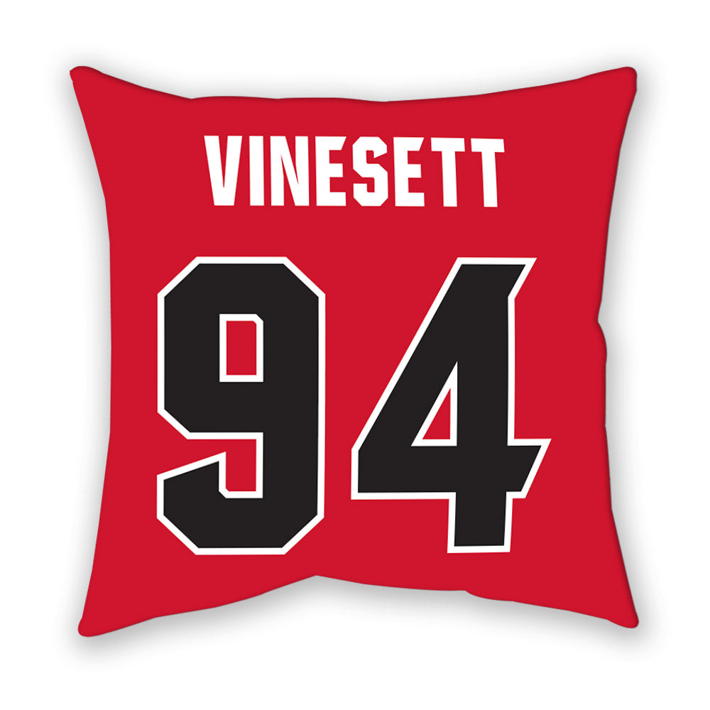 NC State - NCAA Football : Kanoah Vinesett - Pillow-1