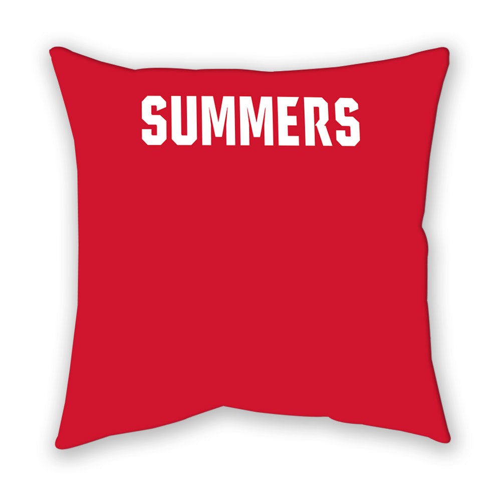 NC State - NCAA Women's Cross Country : Ashlei Summers - Pillow-1