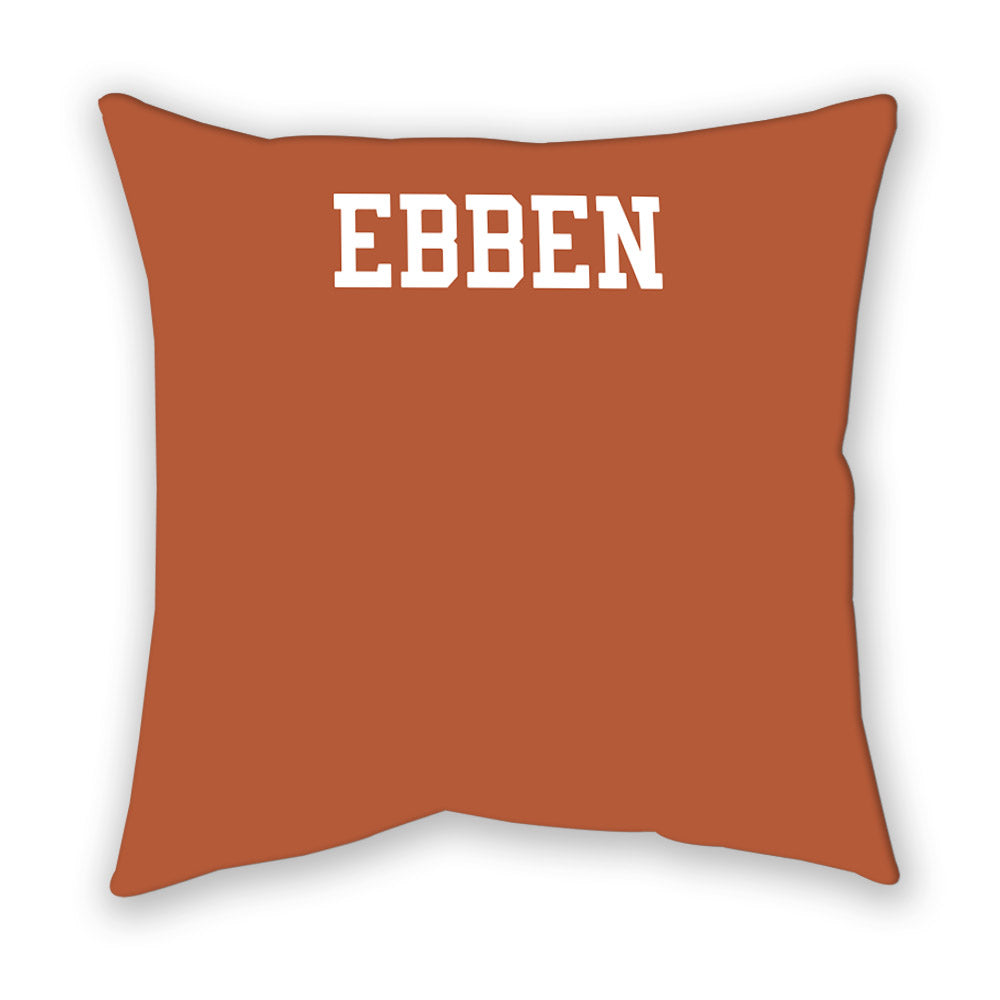 Texas - NCAA Women's Rowing : Bell Ebben - Pillow-1