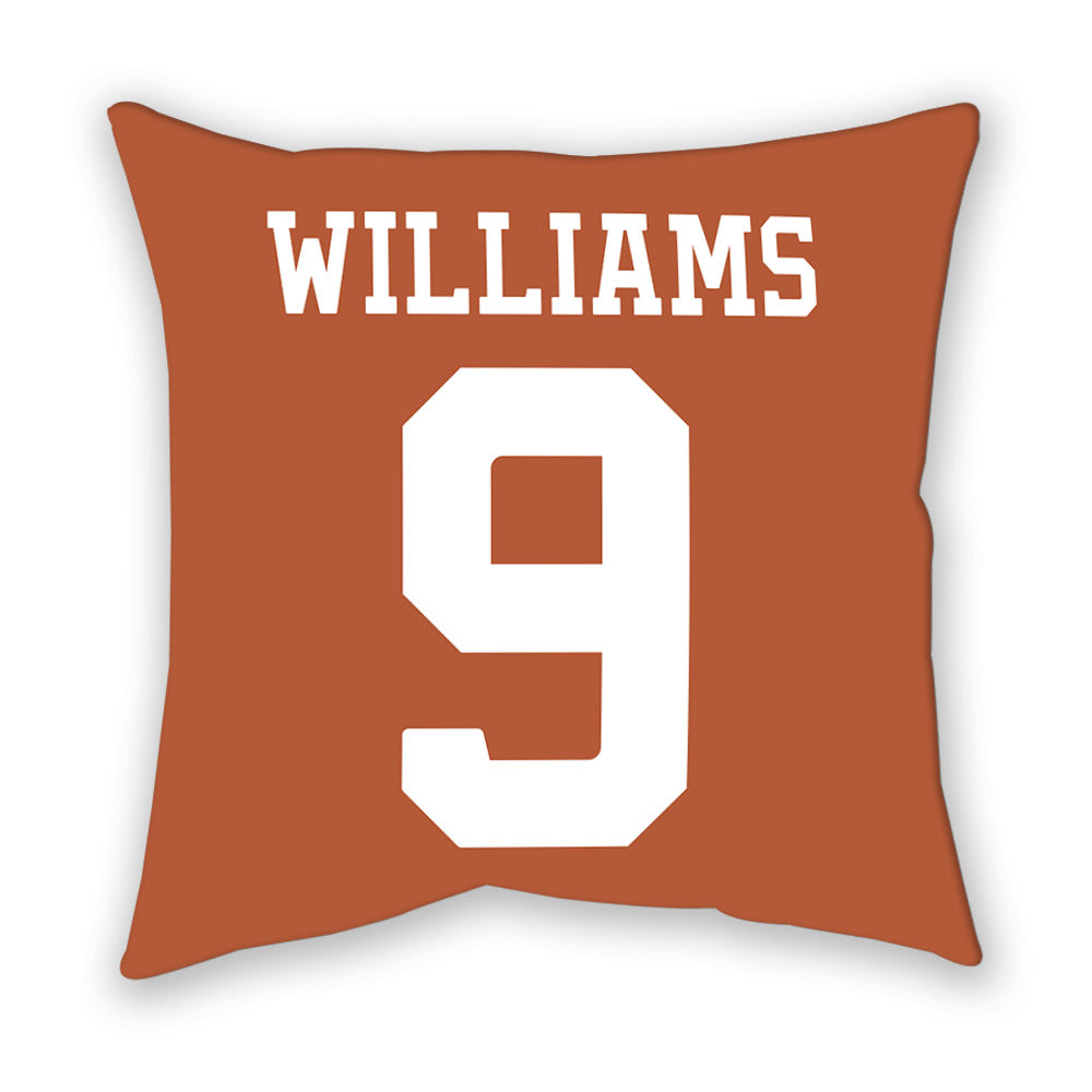 Texas - NCAA Baseball : Jonah Williams - Pillow-1