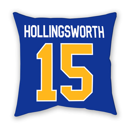 Pittsburgh - NCAA Women's Basketball : Megan Hollingsworth - Pillow-1