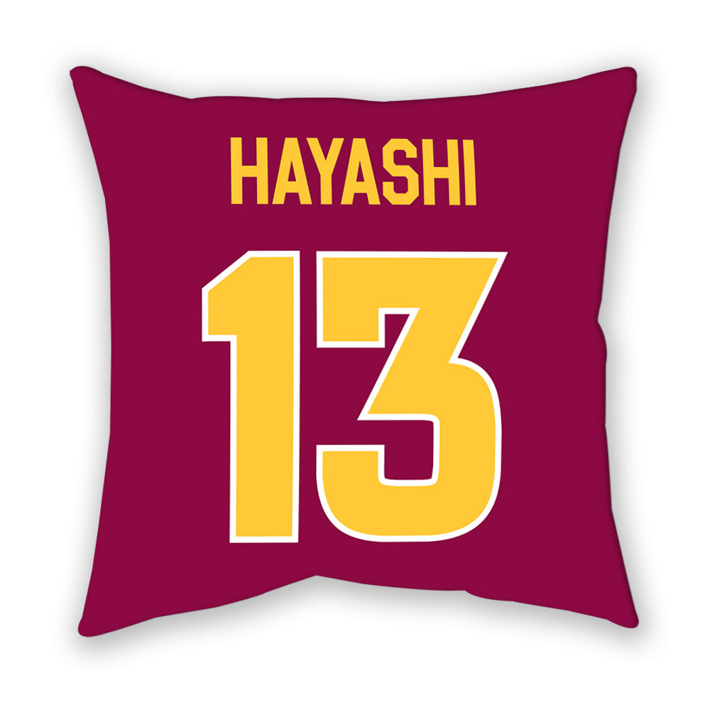 Arizona State - NCAA Women's Soccer : Miki Hayashi - Pillow-1