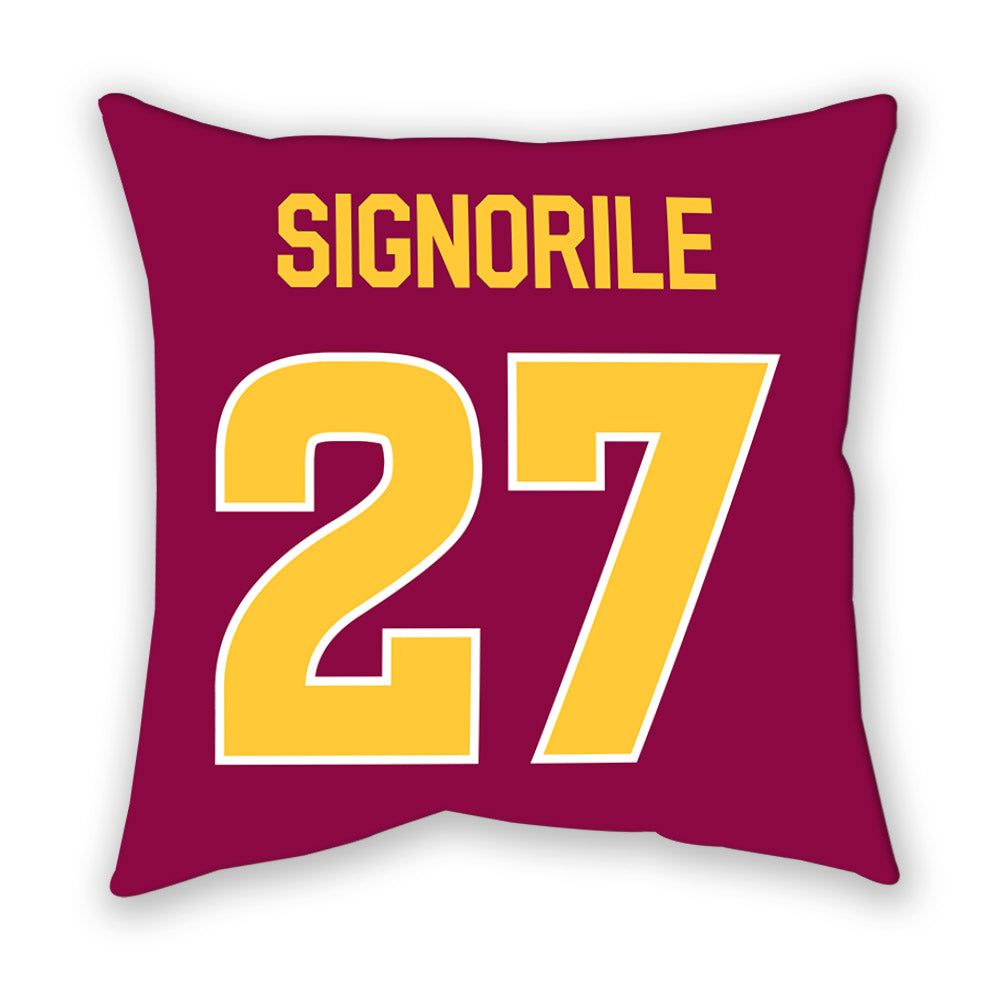 Arizona State - NCAA Women's Lacrosse : Maddy Signorile - Pillow-1