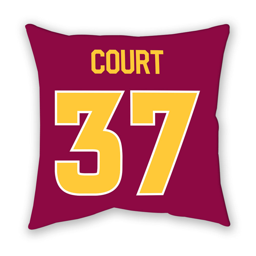 Arizona State - NCAA Men's Ice Hockey : Sam Court - Pillow-1