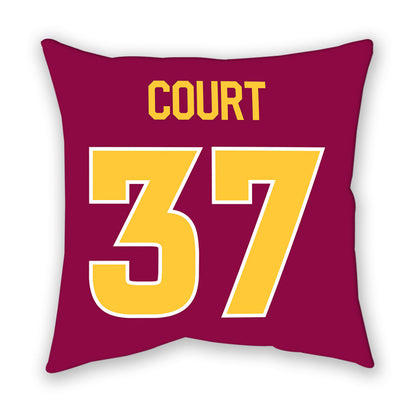Arizona State - NCAA Men's Ice Hockey : Sam Court - Pillow-1