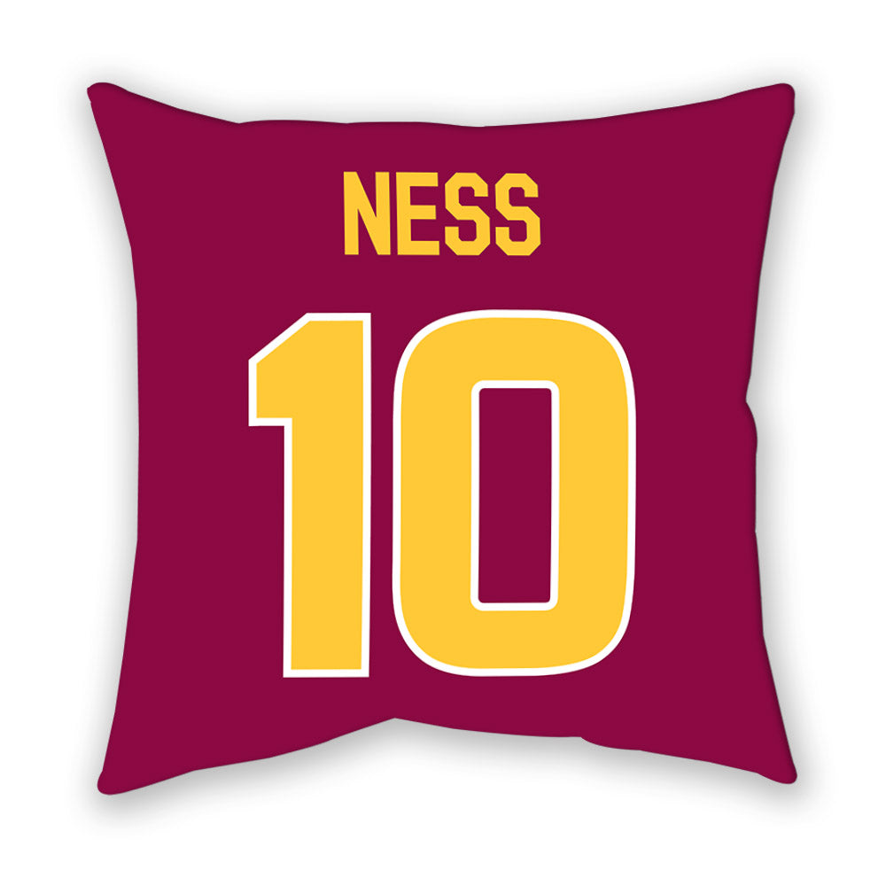 Arizona State - NCAA Men's Ice Hockey : Tucker Ness - Pillow-1
