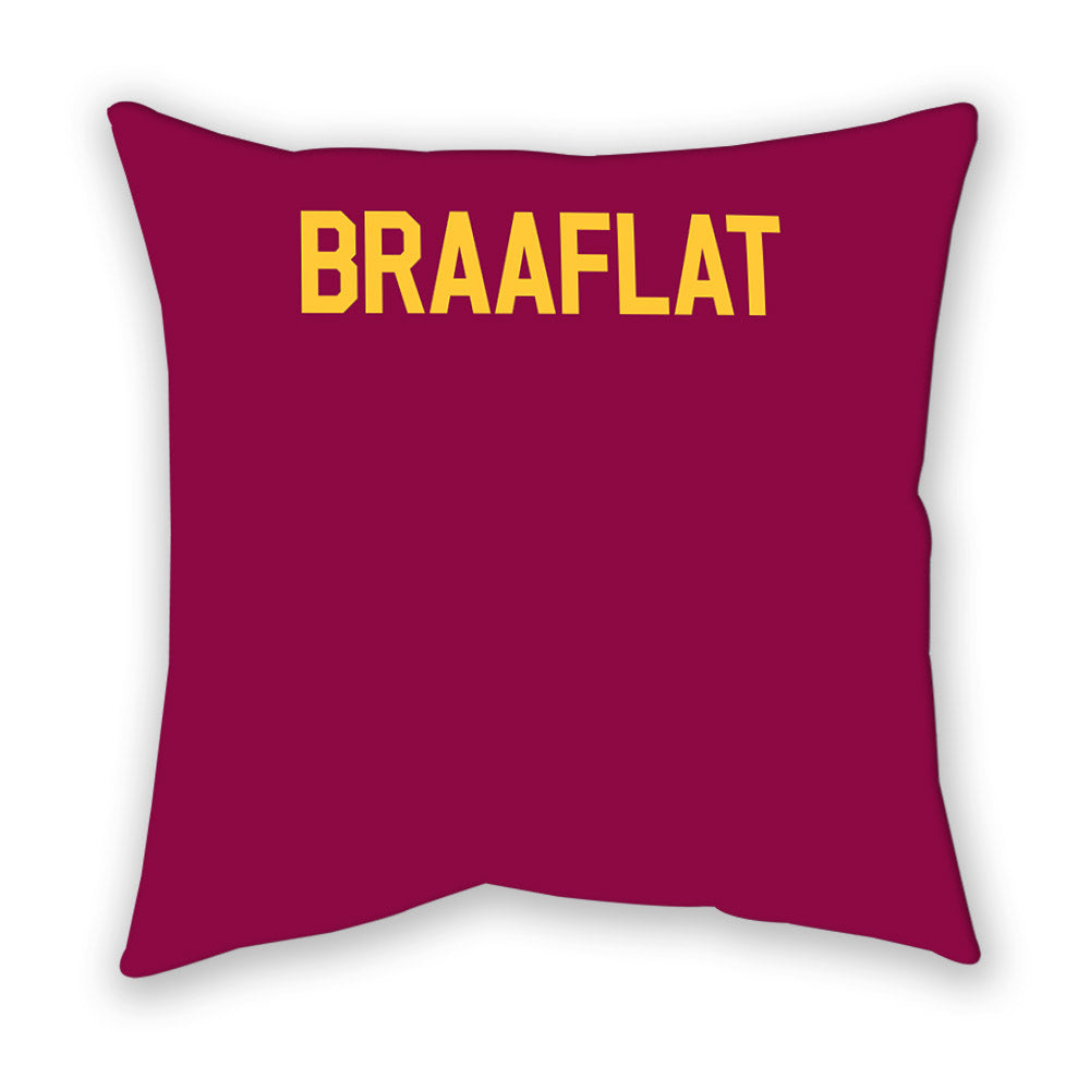 Arizona State - NCAA Women's Gymnastics : Halle Braaflat - Pillow-1