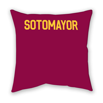 Arizona State - NCAA Women's Swimming & Diving : Alexia Sotomayor - Pillow-1