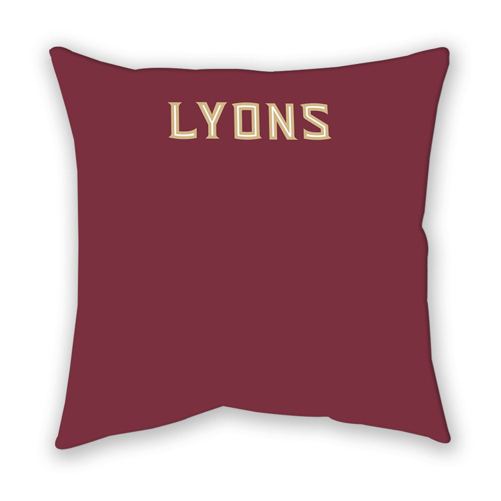 FSU - NCAA Men's Tennis : Justin Lyons - Pillow-1