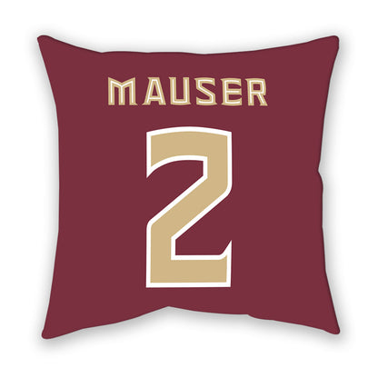 FSU - NCAA Women's Volleyball : Nicole Mauser - Pillow-1