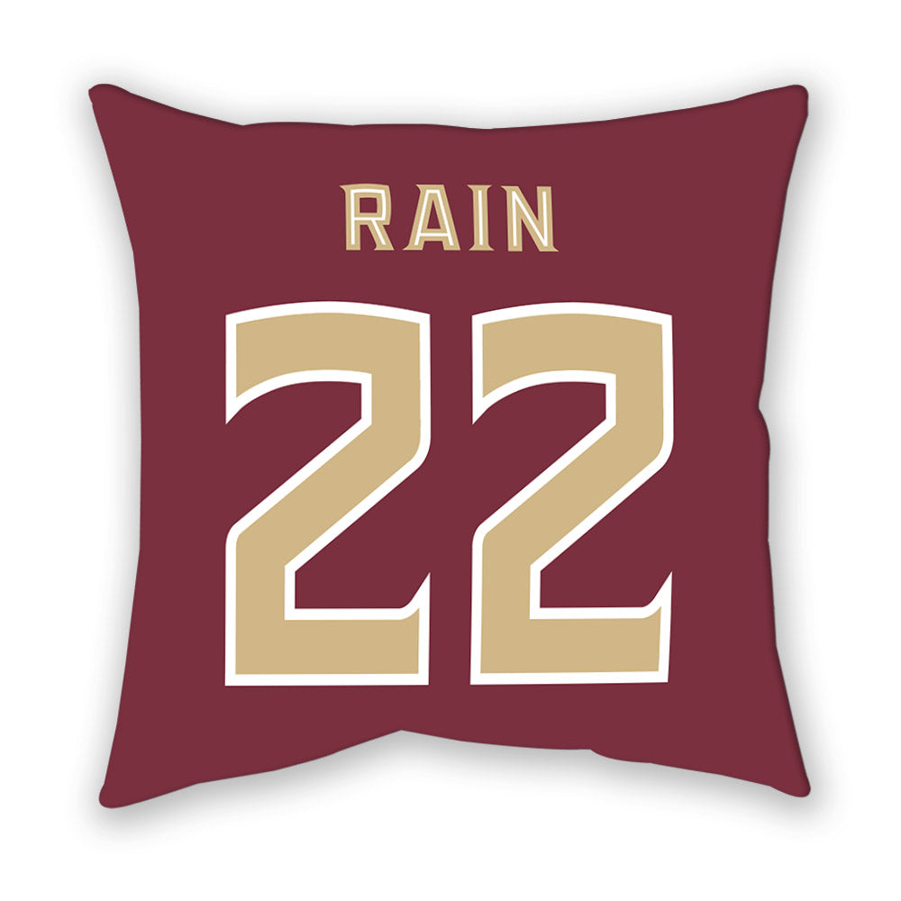 FSU - NCAA Women's Soccer : Claire Rain - Pillow-1