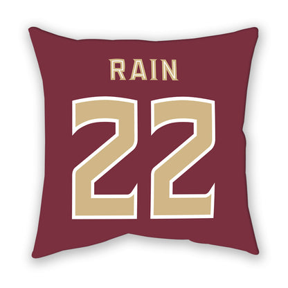 FSU - NCAA Women's Soccer : Claire Rain - Pillow-1