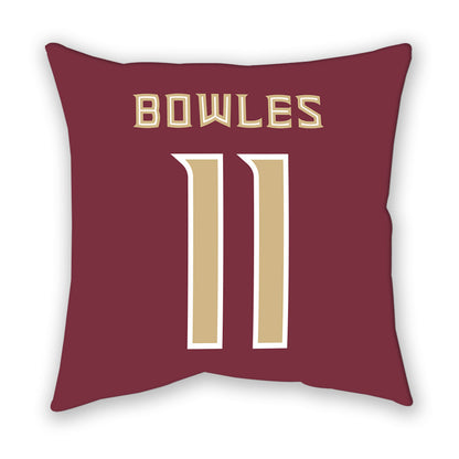 FSU - NCAA Women's Basketball : Sydney Bowles - Pillow-1