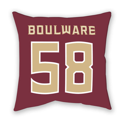 FSU - NCAA Beach Volleyball : Jordan Boulware - Pillow-1