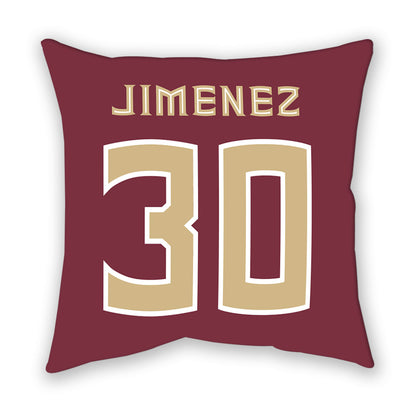 FSU - NCAA Women's Soccer : Mariangela Jimenez - Pillow-1