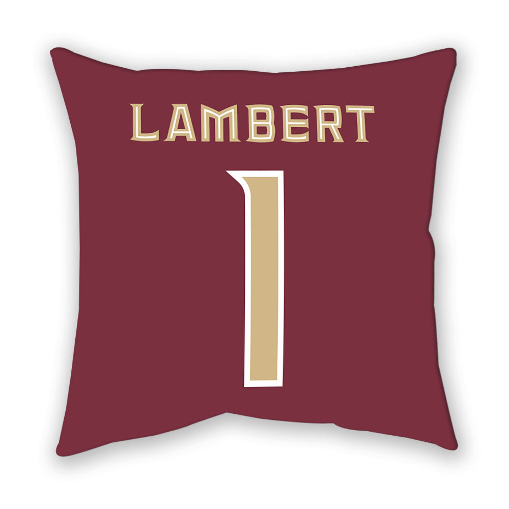 FSU - NCAA Women's Volleyball : ava Lambert - Pillow-1