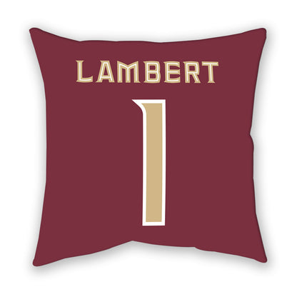 FSU - NCAA Women's Volleyball : ava Lambert - Pillow-1