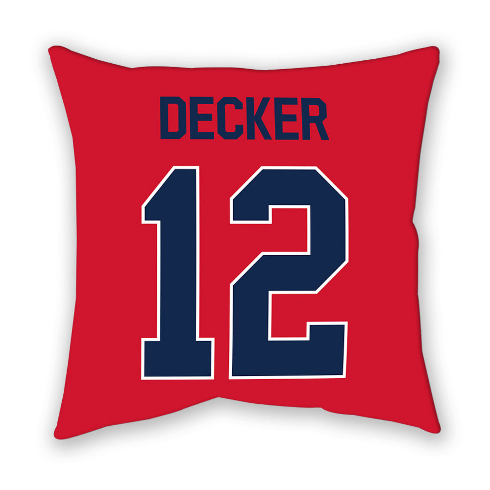 Ole Miss - NCAA Baseball : Dominic Decker - Pillow-1