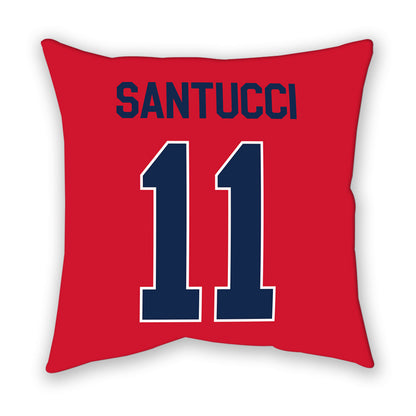 Ole Miss - NCAA Women's Soccer : Sara Santucci - Pillow-1