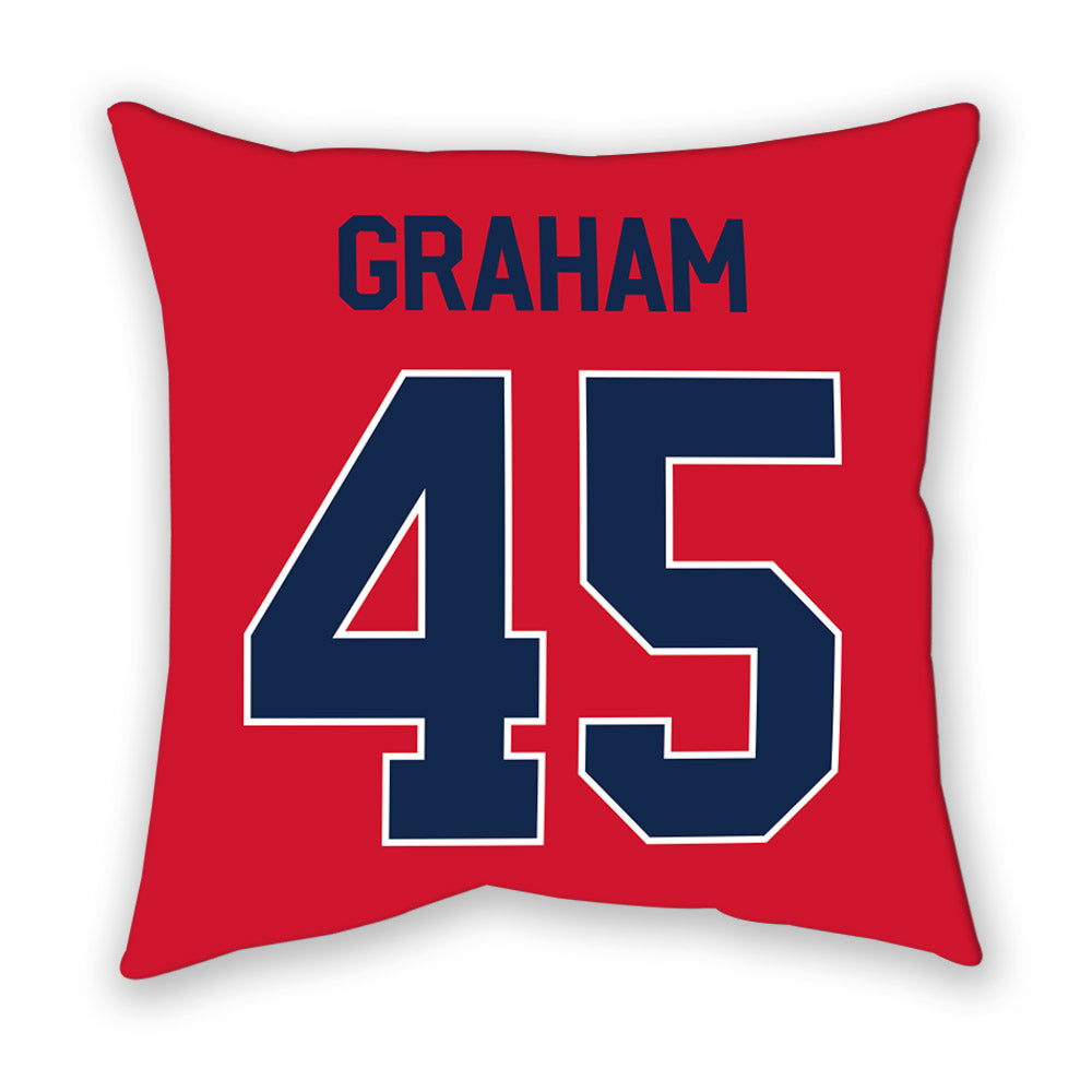 Ole Miss - NCAA Football : Talib Graham - Pillow-1
