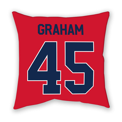 Ole Miss - NCAA Football : Talib Graham - Pillow-1