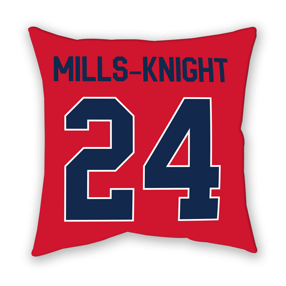 Ole Miss - NCAA Football : Shekai Mills-Knight - Pillow-1