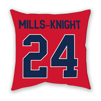 Ole Miss - NCAA Football : Shekai Mills-Knight - Pillow-1
