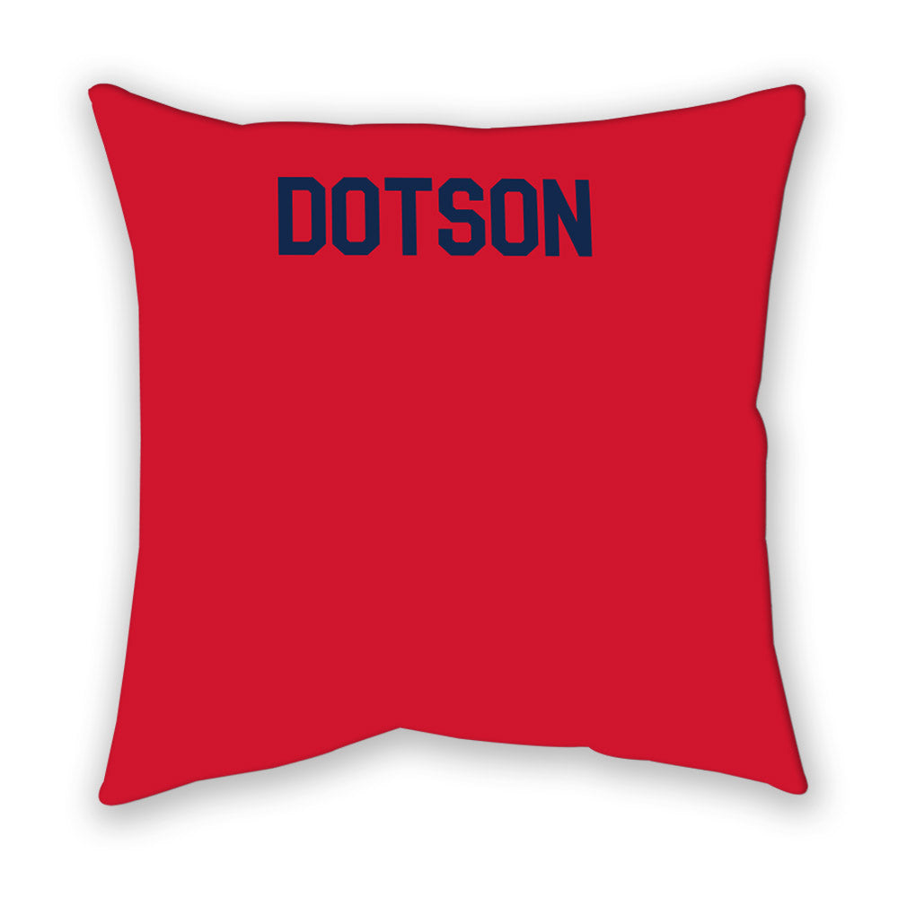 Ole Miss - NCAA Women's Track & Field : Indya Dotson - Pillow-1