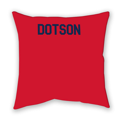 Ole Miss - NCAA Women's Track & Field : Indya Dotson - Pillow-1
