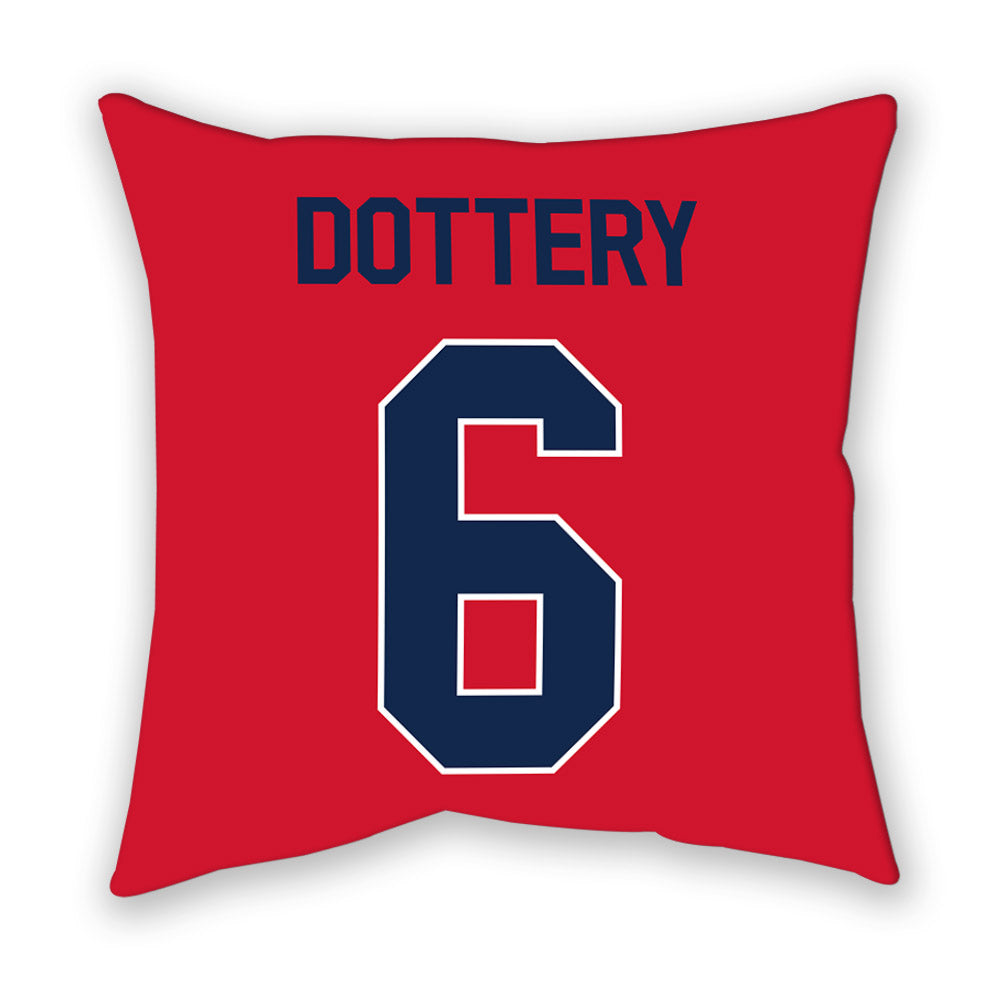Ole Miss - NCAA Football : TJ Dottery - Pillow-1
