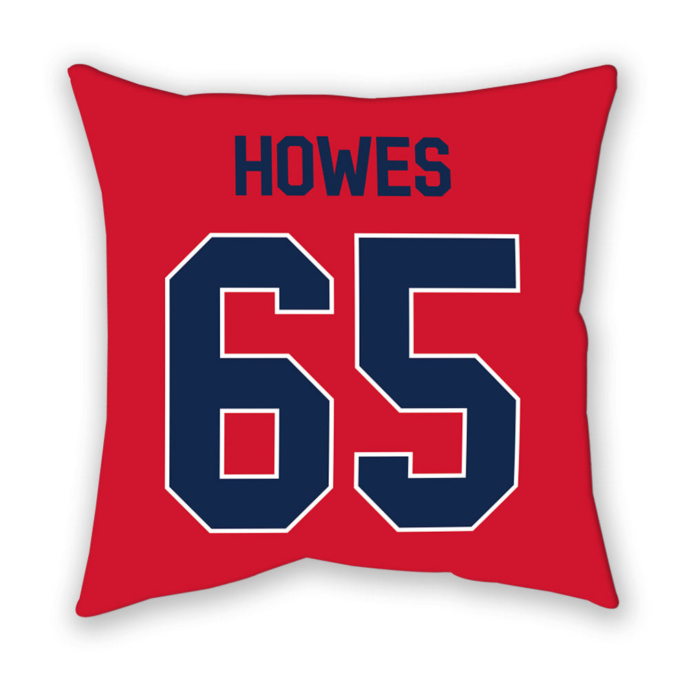 Ole Miss - NCAA Football : Connor Howes - Pillow-1