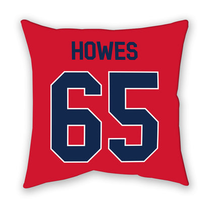 Ole Miss - NCAA Football : Connor Howes - Pillow-1