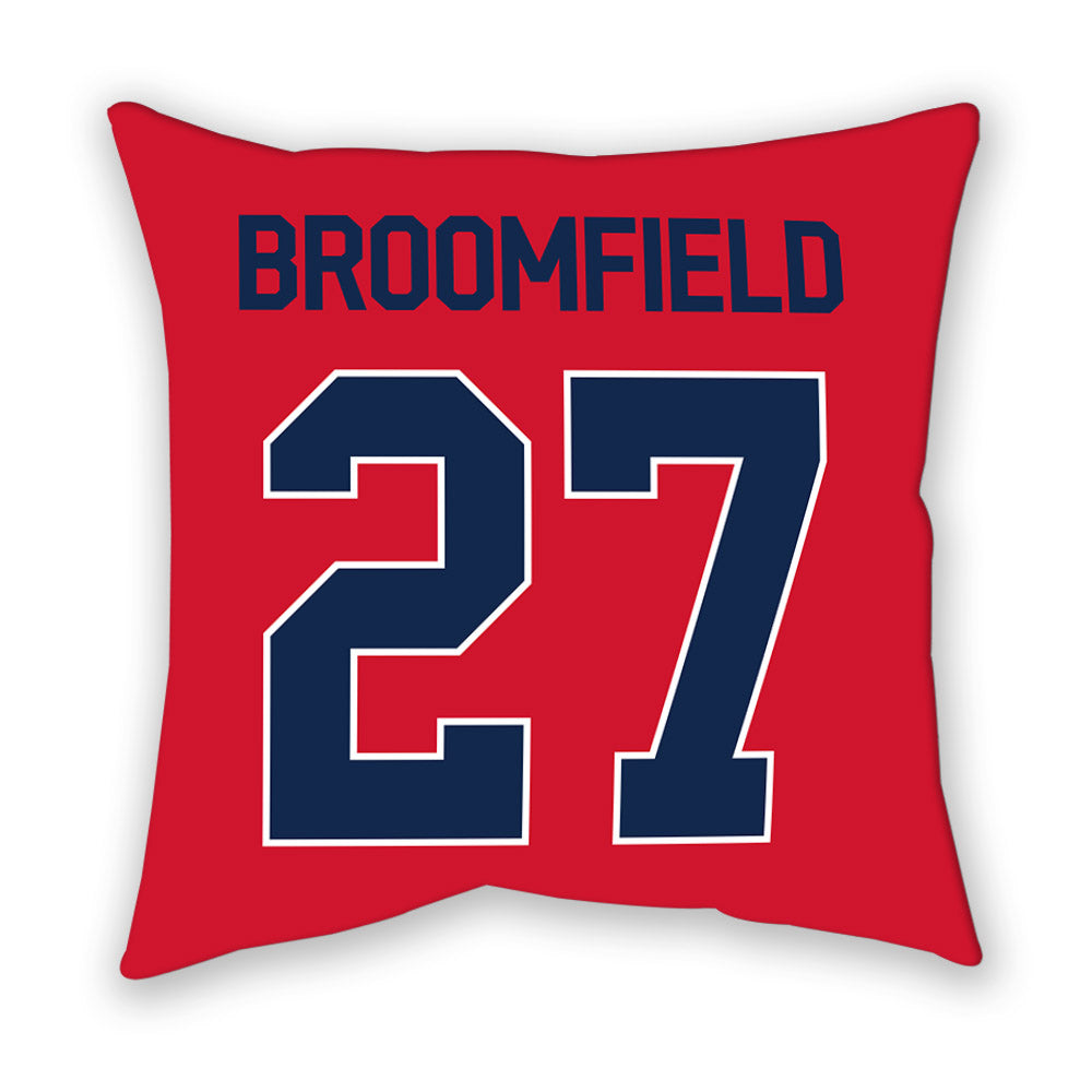 Ole Miss - NCAA Football : Pat Broomfield - Pillow-1