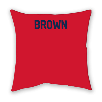 Ole Miss - NCAA Women's Track & Field : Natalie Brown - Pillow-1