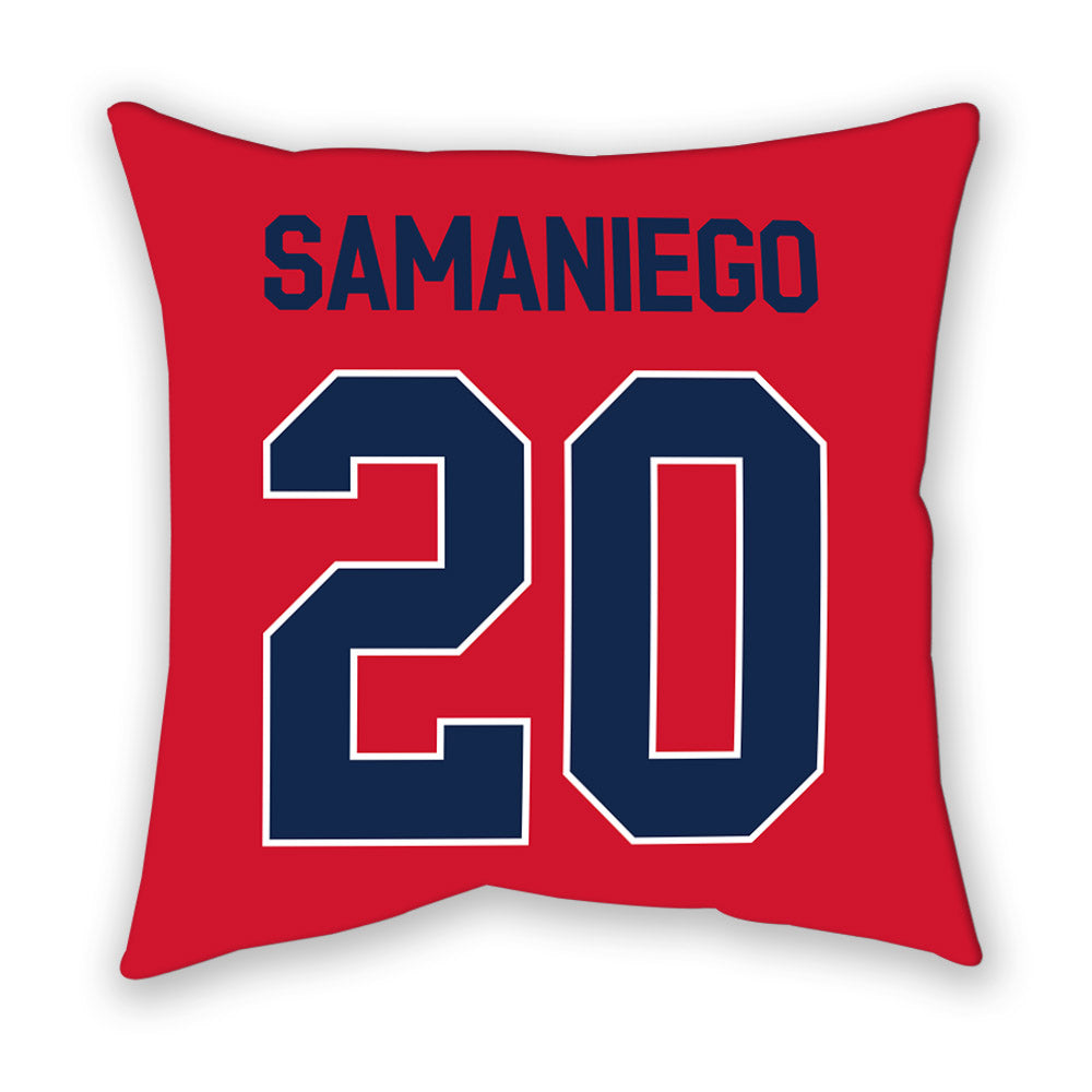 Ole Miss - NCAA Women's Volleyball : Vivianna Samaniego - Pillow-1