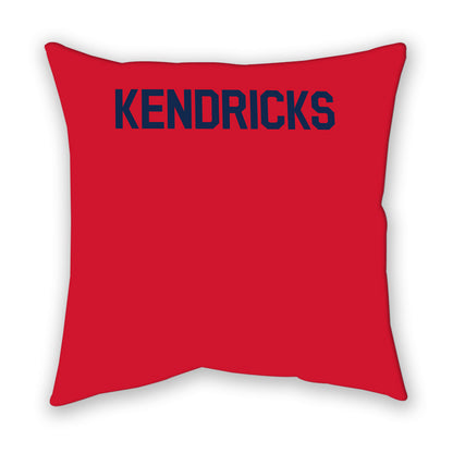 Ole Miss - NCAA Men's Track & Field : John Kendricks - Pillow-1