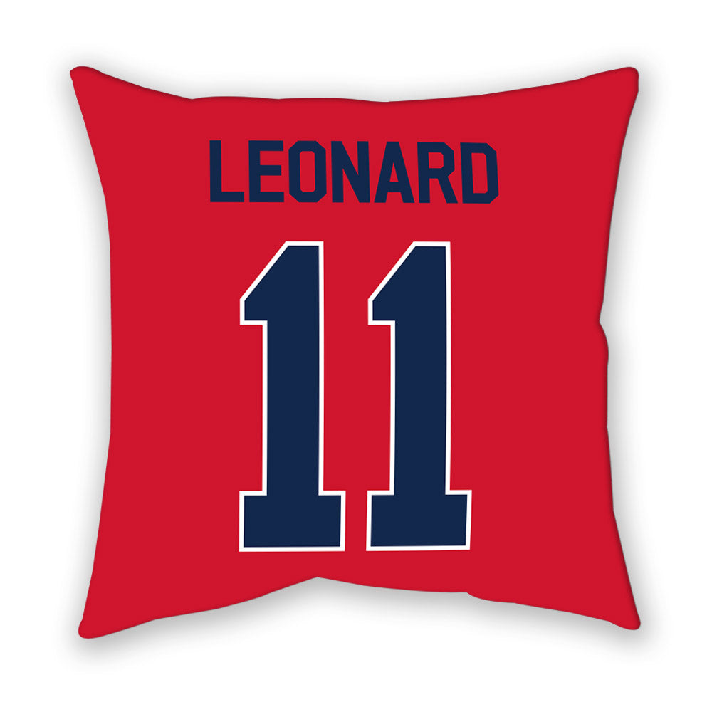 Ole Miss - NCAA Women's Soccer : Bella Leonard - Pillow-1