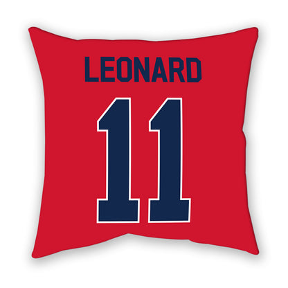 Ole Miss - NCAA Women's Soccer : Bella Leonard - Pillow-1