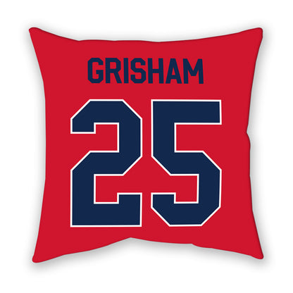 Ole Miss - NCAA Softball : Tenly Grisham - Pillow-1