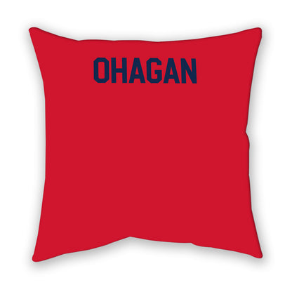 Ole Miss - NCAA Men's Track & Field : Tarik OHagan - Pillow-1