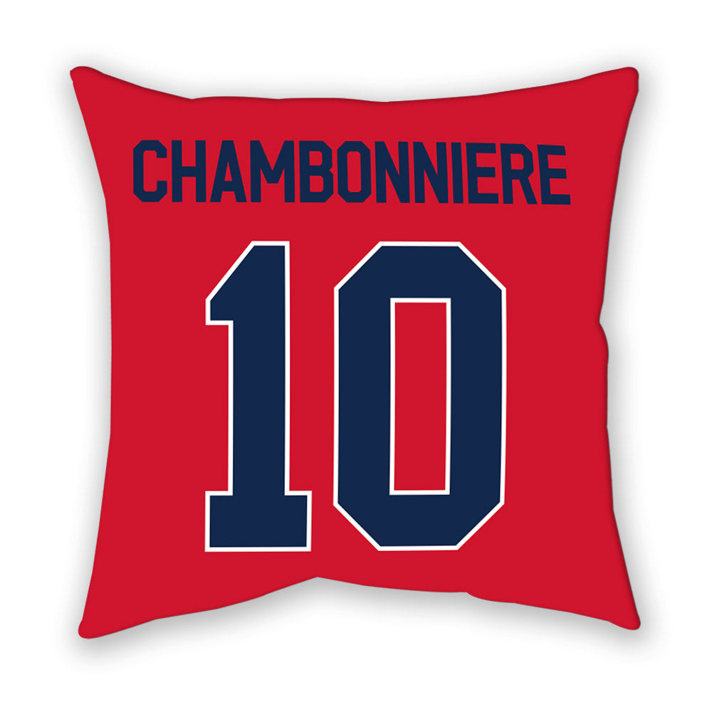 Ole Miss - NCAA Men's Tennis : Matthieu Chambonniere - Pillow-1
