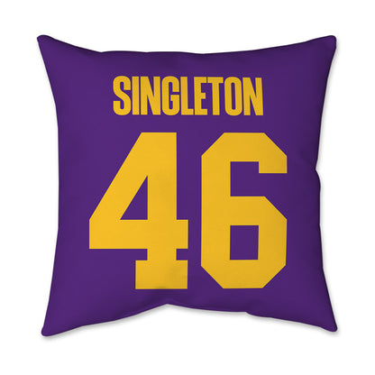 LSU - NCAA Football : Tylen Singleton - Graphic Pillow 16x16-1