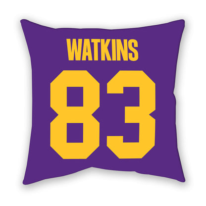 LSU - NCAA Football : Jelani Watkins - Graphic Pillow-1