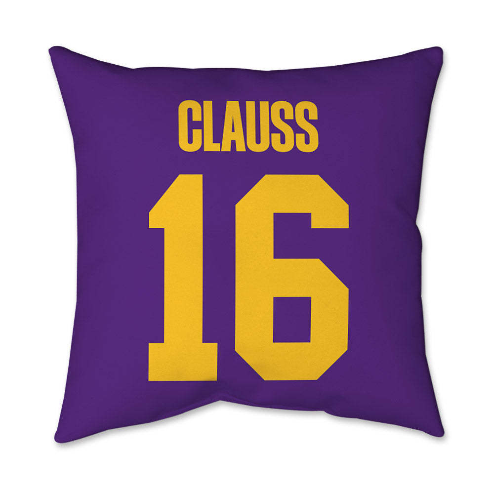 LSU - NCAA Baseball : Ethan Clauss - Graphic Pillow 16x16-1