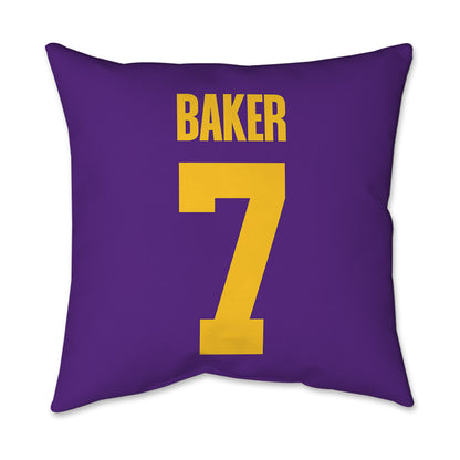 LSU - NCAA Beach Volleyball : Kate Baker - Graphic Pillow 16x16-1