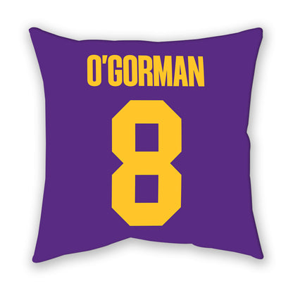 LSU - NCAA Beach Volleyball : Aubrey O'Gorman - Graphic Pillow-1